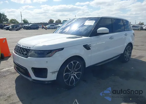 2021 Land Rover Range Rover Sport Hse Silver Edition Mhev из США, поврежденный, VIN SALWR2SU3MA796165
